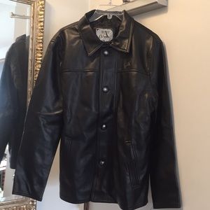 Imported Leather Italy Design Jacket.